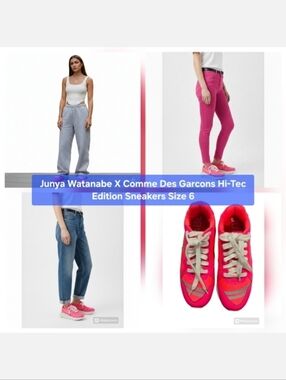 Junya Watanabe X Comme Des Garcons Hi-Tec Edition Sneakers Size 6
